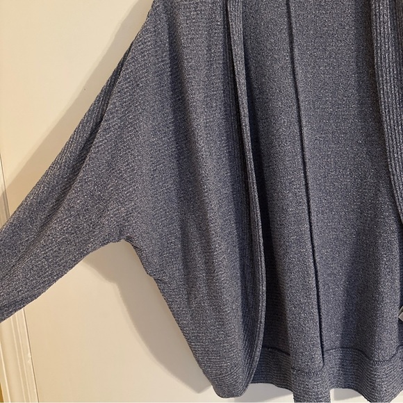 GAP Cardigan Knit Blue Oversized Women M - Picture 2 of 9